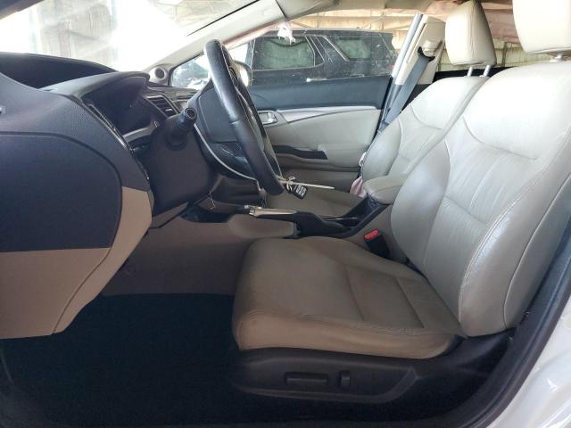 19XFB2F90EE228231 - 2014 HONDA CIVIC EXL თეთრი ფოტო 7