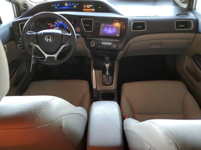 19XFB2F90EE228231 - 2014 HONDA CIVIC EXL თეთრი ფოტო 8