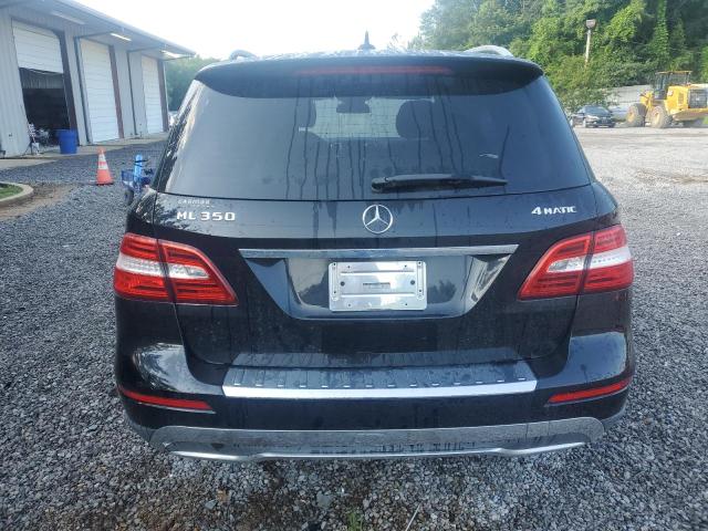 4JGDA5HB5DA247804 - 2013 MERCEDES-BENZ ML 350 4MATIC BLACK photo 6