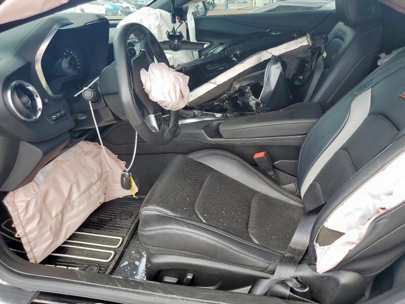 1G1FH1R73M0124612 - 2021 CHEVROLET CAMARO SS GRAY photo 7