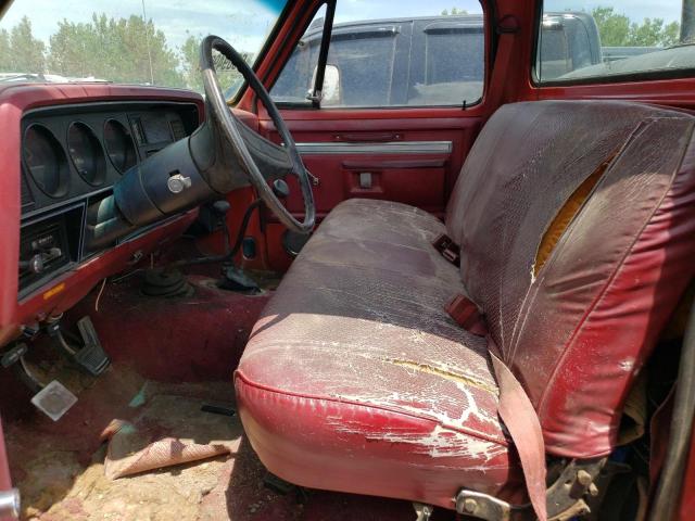 1B7HW14P3BS105122 - 1981 DODGE W-SERIES W150 RED photo 7