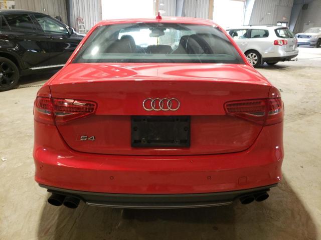 WAUMGAFL0DA159635 - 2013 AUDI S4 PRESTIGE RED photo 6