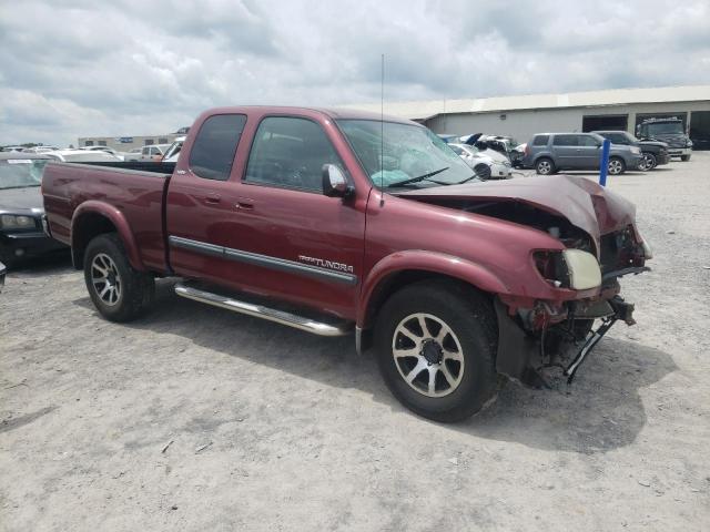 5TBBT441X4S455198 - 2004 TOYOTA TUNDRA ACCESS CAB SR5 MAROON photo 4