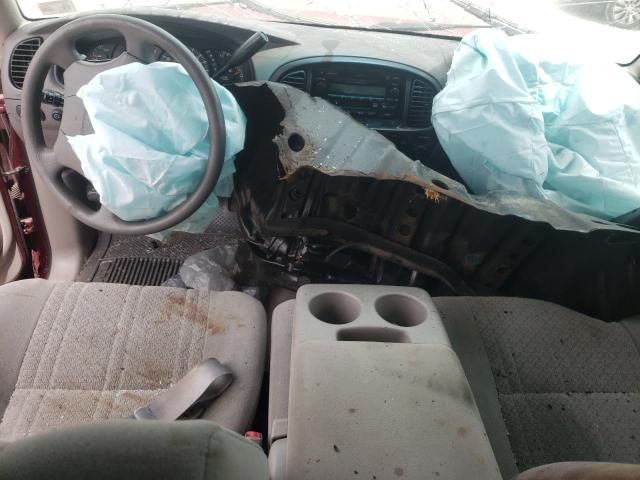 5TBBT441X4S455198 - 2004 TOYOTA TUNDRA ACCESS CAB SR5 MAROON photo 8