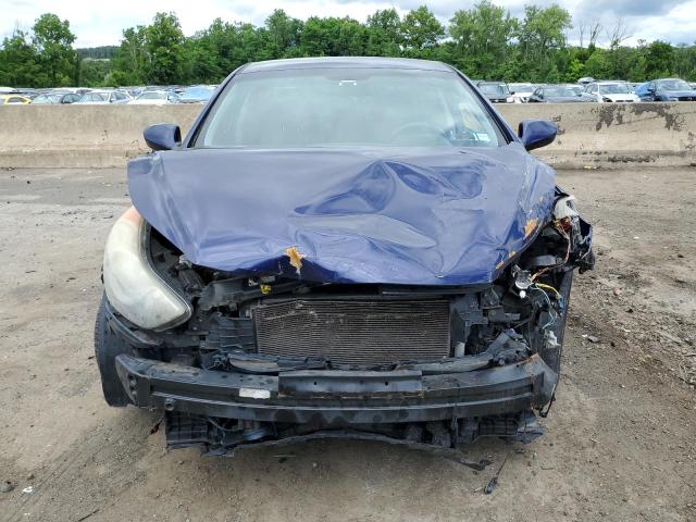 5NPDH4AE9CH144911 - 2012 HYUNDAI ELANTRA GLS BLUE photo 5