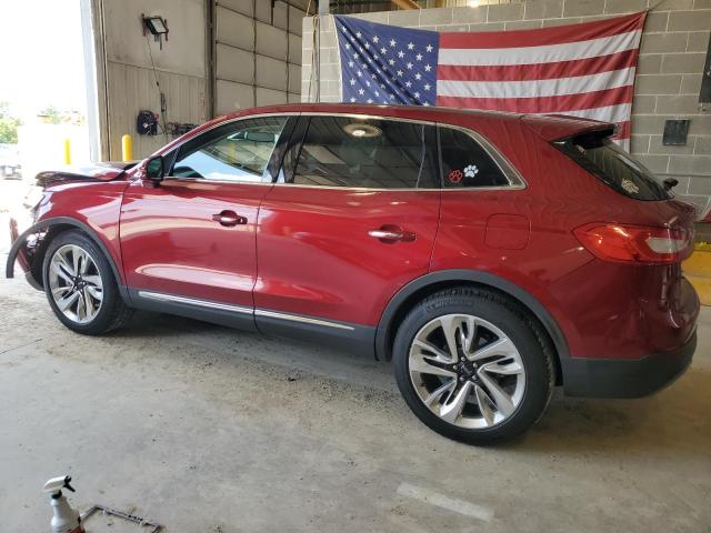 2LMTJ8LR6GBL62944 - 2016 LINCOLN MKX RESERVE RED photo 2