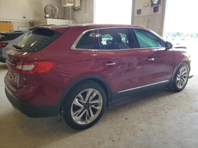 2LMTJ8LR6GBL62944 - 2016 LINCOLN MKX RESERVE RED photo 3