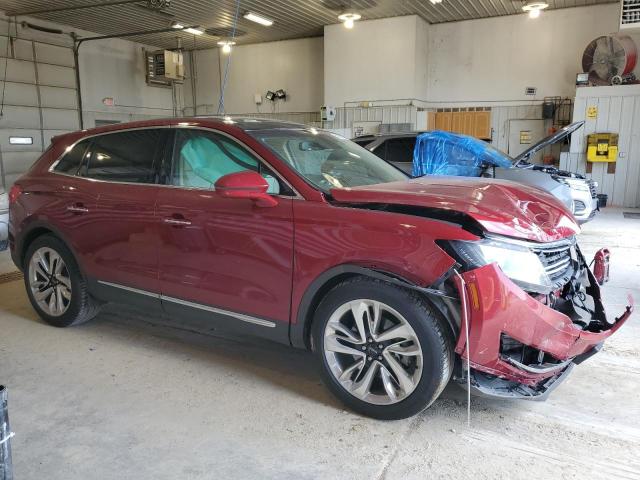 2LMTJ8LR6GBL62944 - 2016 LINCOLN MKX RESERVE RED photo 4