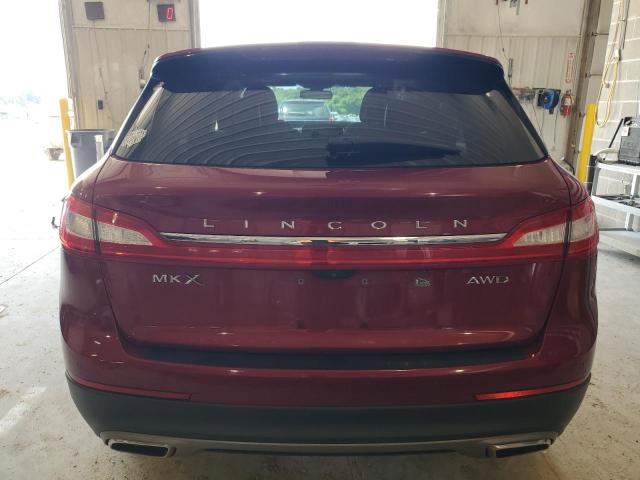 2LMTJ8LR6GBL62944 - 2016 LINCOLN MKX RESERVE RED photo 6