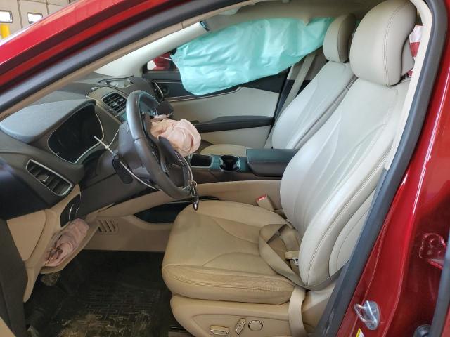 2LMTJ8LR6GBL62944 - 2016 LINCOLN MKX RESERVE RED photo 7