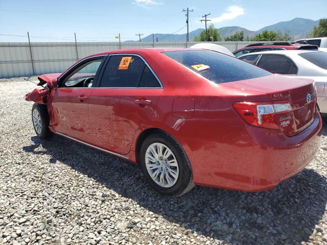 4T1BD1FK5DU078179 - 2013 TOYOTA CAMRY HYBRID RED photo 2