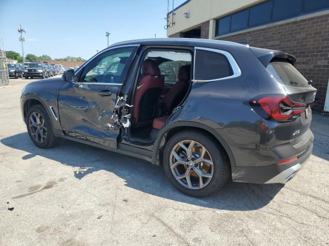 5UX53DP07N9M05039 - 2022 BMW X3 XDRIVE30I GRAY photo 2