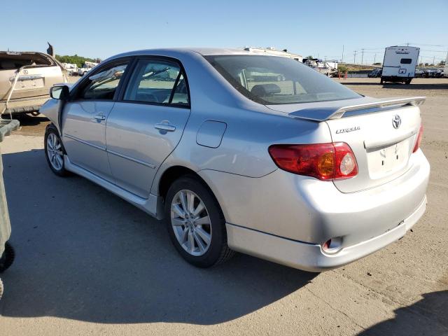 1NXBU4EE3AZ272007 - 2010 TOYOTA COROLLA BASE SILVER photo 2