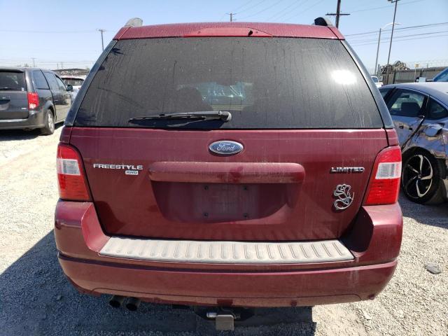 1FMDK06135GA13203 - 2005 FORD FREESTYLE LIMITED BURGUNDY photo 6