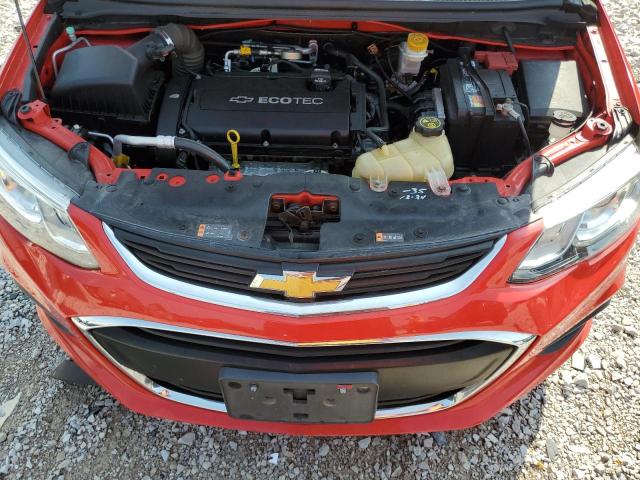 1G1JB5SH5J4101472 - 2018 CHEVROLET SONIC LS RED photo 11