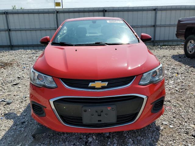 1G1JB5SH5J4101472 - 2018 CHEVROLET SONIC LS RED photo 5