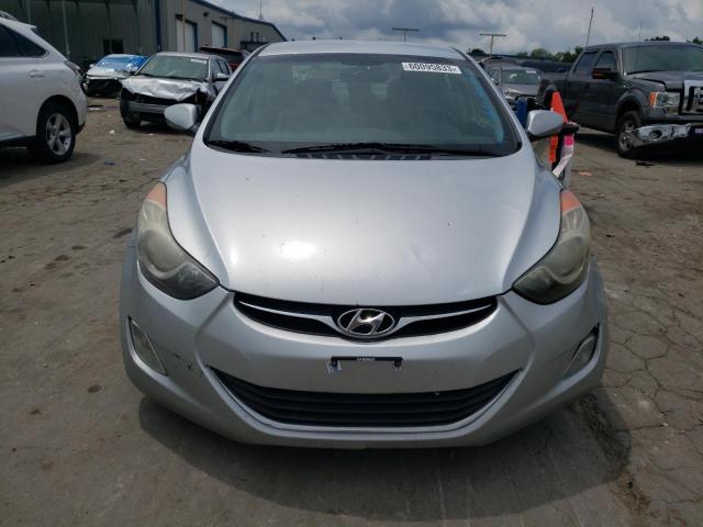 5NPDH4AEXDH279249 - 2013 HYUNDAI ELANTRA GLS SILVER photo 5