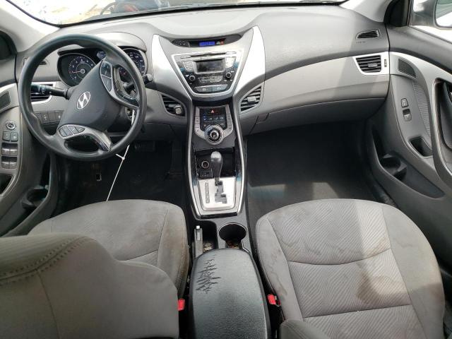 5NPDH4AEXDH279249 - 2013 HYUNDAI ELANTRA GLS SILVER photo 8