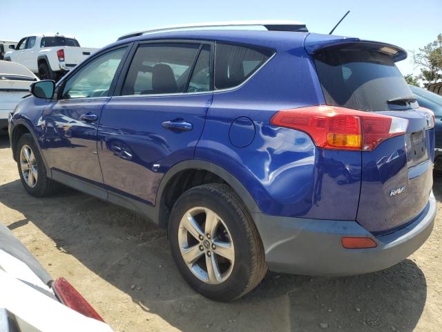 2T3WFREV5FW150109 - 2015 TOYOTA RAV4 XLE 蓝色 照片 2