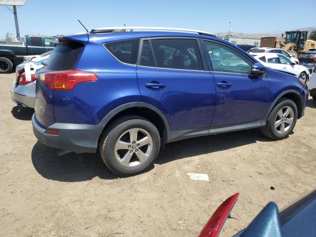 2T3WFREV5FW150109 - 2015 TOYOTA RAV4 XLE 蓝色 照片 3