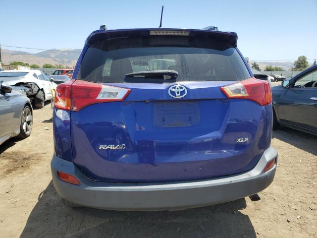2T3WFREV5FW150109 - 2015 TOYOTA RAV4 XLE 蓝色 照片 6