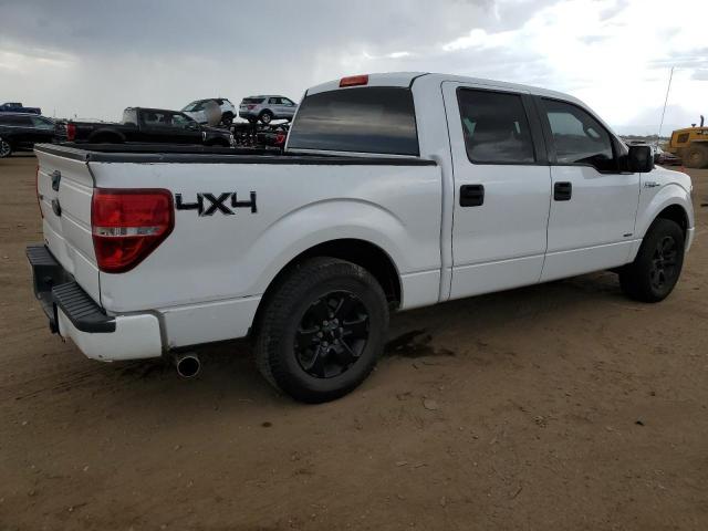 1FTFW1EFXBKD86641 - 2011 FORD F150 SUPERCREW WHITE photo 3