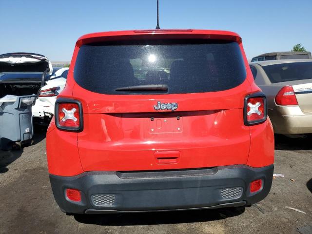 ZACNJAABXLPM27819 - 2020 JEEP RENEGADE SPORT RED photo 6