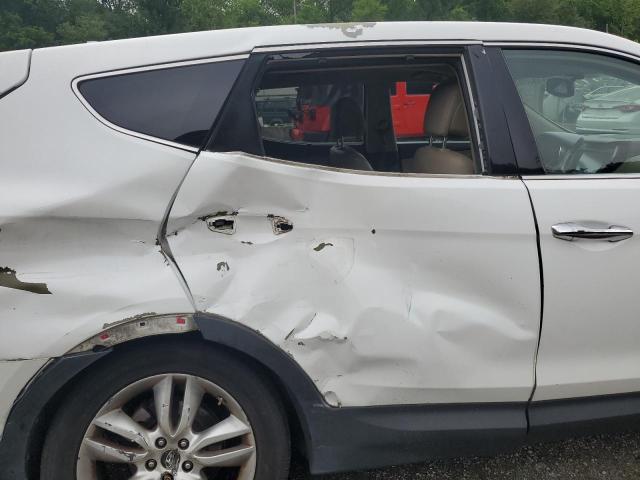 5XYZW3LA1DG038784 - 2013 HYUNDAI SANTA FE S WHITE photo 11