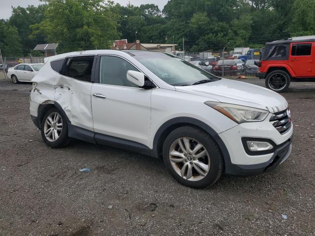 5XYZW3LA1DG038784 - 2013 HYUNDAI SANTA FE S WHITE photo 4