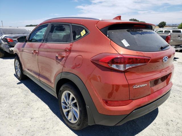 KM8J33A47HU455622 - 2017 HYUNDAI TUCSON LIMITED ORANGE photo 2