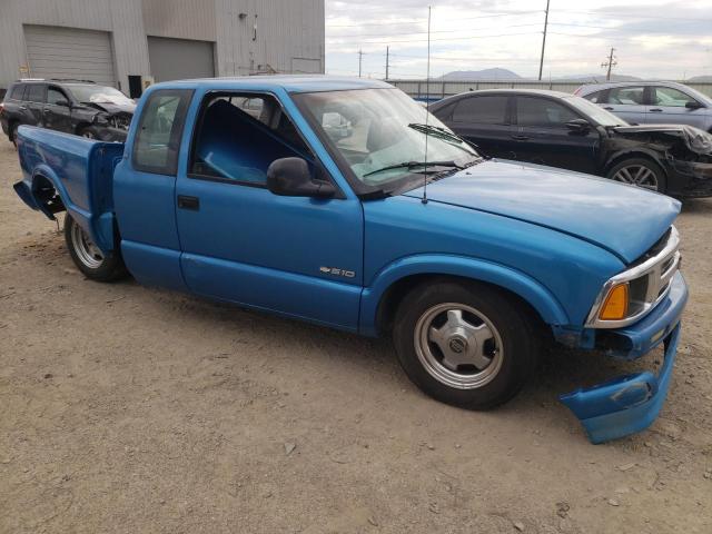 1GCCS19W3R8202902 - 1994 CHEVROLET S TRUCK S10 BLUE photo 4