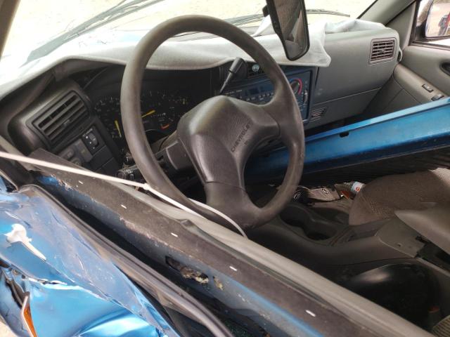 1GCCS19W3R8202902 - 1994 CHEVROLET S TRUCK S10 BLUE photo 8