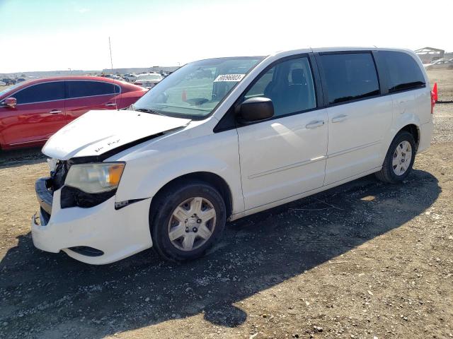 2D4RN4DG9BR769017 - 2011 DODGE GRAND CARA EXPRESS WHITE photo 1