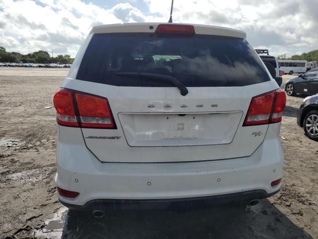 3C4PDCEG4GT114266 - 2016 DODGE JOURNEY R/T WHITE photo 6