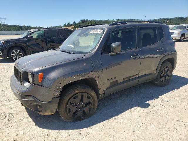 ZACCJBAB6JPH80698 - 2018 JEEP RENEGADE SPORT GRAY photo 1