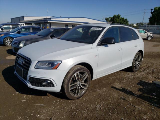 WA1D7AFP3HA094611 - 2017 AUDI Q5 PREMIUM PLUS S-LINE WHITE photo 1