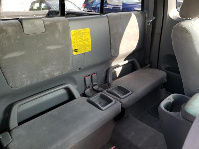 5TEUU42N86Z309875 - 2006 TOYOTA TACOMA ACCESS CAB ვერცხლისფერი ფოტო 10