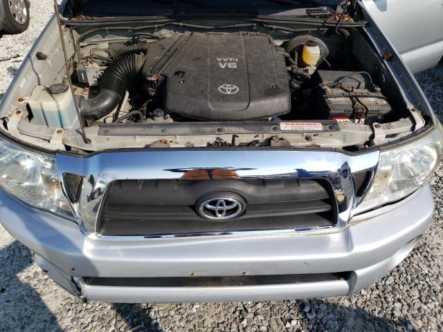 5TEUU42N86Z309875 - 2006 TOYOTA TACOMA ACCESS CAB ვერცხლისფერი ფოტო 11
