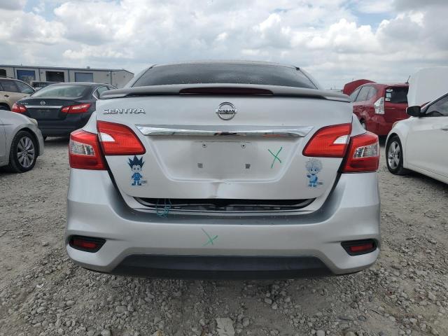 3N1AB7AP0GY239702 - 2016 NISSAN SENTRA S SILVER photo 6