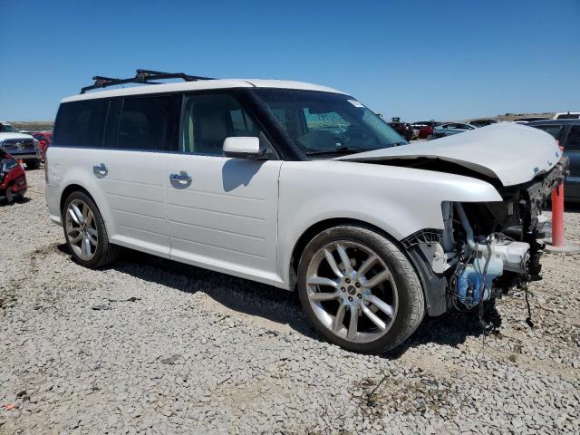 2FMHK6DT8DBD33809 - 2013 FORD FLEX LIMITED WHITE photo 4