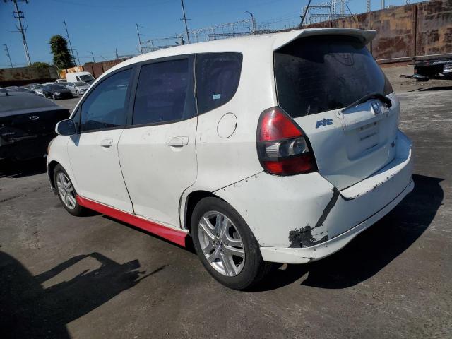 JHMGD38637S057710 - 2007 HONDA FIT S 白色 照片 2