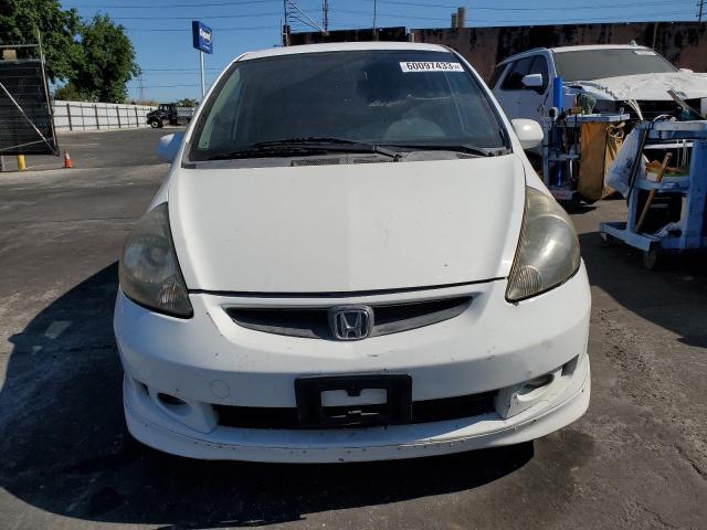 JHMGD38637S057710 - 2007 HONDA FIT S 白色 照片 5