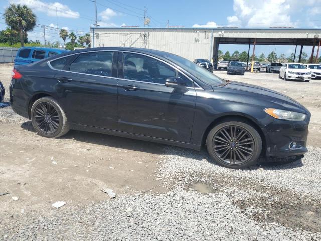 3FA6P0HR5DR368405 - 2013 FORD FUSION SE BLACK photo 4