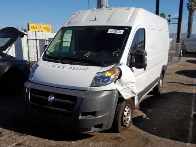 3C6TRVCGXJE159892 - 2018 RAM PROMASTER 2500 2500 HIGH  photo 2