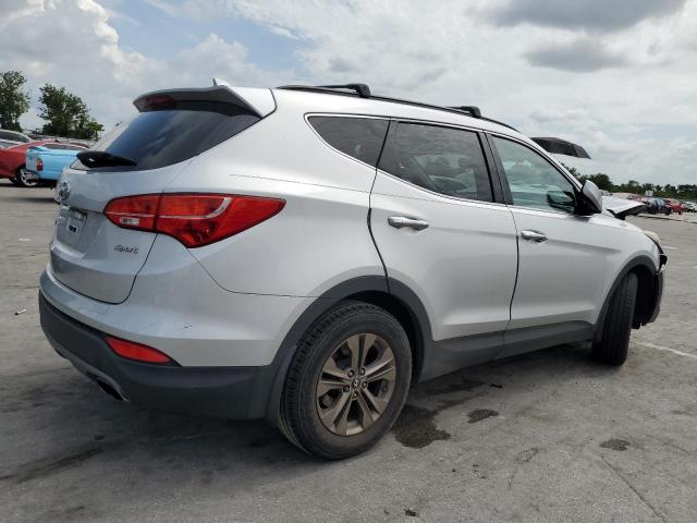 5XYZU3LB9EG222421 - 2014 HYUNDAI SANTA FE S SILVER photo 3