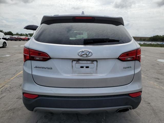 5XYZU3LB9EG222421 - 2014 HYUNDAI SANTA FE S SILVER photo 6