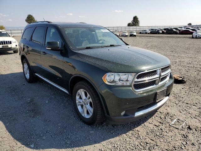 1D4SD4GT7BC688569 - 2011 DODGE DURANGO CREW GREEN photo 1