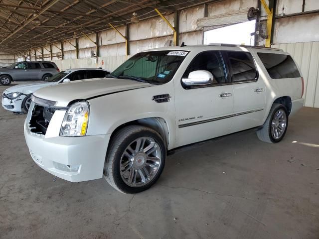 1GYS3KEF8DR226890 - 2013 CADILLAC ESCALADE ESV PLATINUM Ağ foto 1
