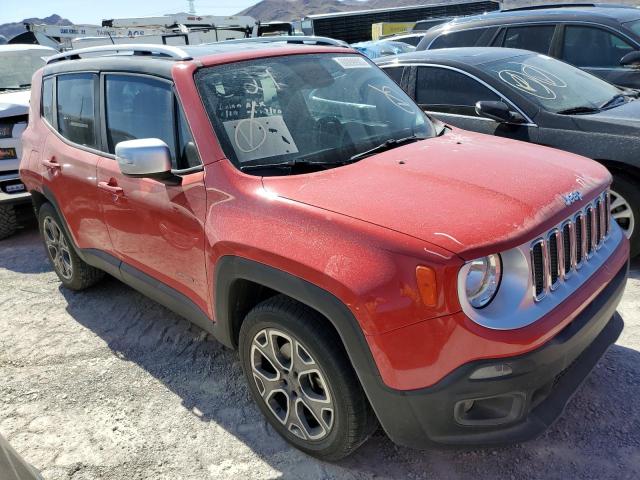 ZACCJADTXFPB21643 - 2015 JEEP RENEGADE LIMITED RED photo 4