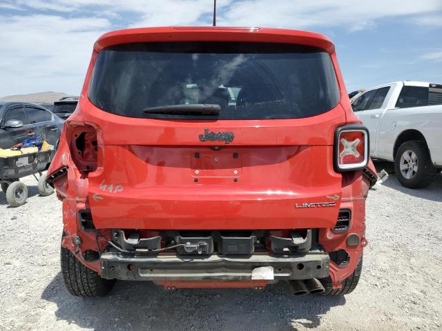 ZACCJADTXFPB21643 - 2015 JEEP RENEGADE LIMITED RED photo 6